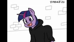 Size: 1920x1080 | Tagged: safe, ai assisted, ai content, artist:dimbulb, fifteen.ai, twilight sparkle, alicorn, pony, fanfic:injuring eternity, g4, ai voice, aivo, animated, avo, fanfic, fanfic art, female, immortality blues, implied lesbian, implied rarilight, implied rarity, implied shipping, mare, solo, sound, twilight sparkle (alicorn), webm