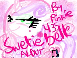 Size: 1024x768 | Tagged: safe, artist:pinkieshy435, sweetie belle, pony, unicorn, g4, female, mare, older, older sweetie belle, solo