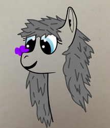 Size: 1768x2048 | Tagged: safe, artist:moonbutters, oc, oc only, butterfly, earth pony, pony, sketch, solo