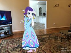 Size: 400x301 | Tagged: safe, artist:ultimatepegasus-25, rarity, equestria girls, g4, clothes, dress, female, long dress, solo