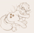 Size: 3704x3570 | Tagged: safe, artist:godoffury, applejack, earth pony, pony, g4, anatomically incorrect, applebutt, butt, cute, dock, eyes closed, female, frog (hoof), hatless, high res, jackabetes, large butt, loose hair, mare, missing accessory, monochrome, plot, simple background, sketch, sleeping, solo, underhoof