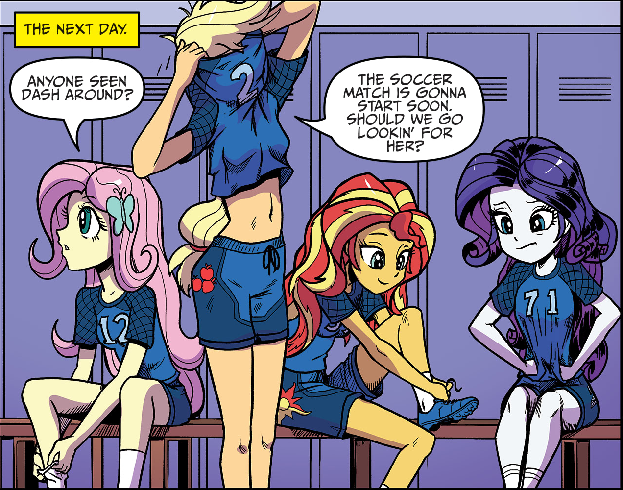 My Little Pony Equestria Girls: Canterlot High: March Radness (IDW