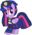 Size: 994x1064 | Tagged: safe, artist:徐詩珮, twilight sparkle, alicorn, pony, series:sprglitemplight diary, series:sprglitemplight life jacket days, series:springshadowdrops diary, series:springshadowdrops life jacket days, g4, alternate universe, base used, chase (paw patrol), clothes, dress, eyelashes, female, helmet, mare, paw patrol, paw prints, simple background, smiling, solo, transparent background, twilight sparkle (alicorn), ultimate rescue