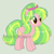 Size: 456x454 | Tagged: safe, artist:azura-spirit-soul, artist:selenaede, lemon zest, earth pony, pony, g4, alternate hairstyle, alternate universe, base used, earth pony lemon zest, equestria girls ponified, eyeshadow, female, gray background, makeup, mare, ponified, ponytail, redesign, simple background, solo, watermark