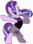 Size: 5698x7478 | Tagged: safe, artist:jhayarr23, editor:jhayarr23, part of a set, starlight glimmer, pony, g4, bipedal, black dress, clothes, dress, female, headset, looking at you, mare, simple background, smiling, solo, transparent background, vector