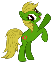Size: 733x861 | Tagged: safe, oc, oc only, oc:jungle heart, earth pony, pony, jungle pony, simple background, solo, transparent background