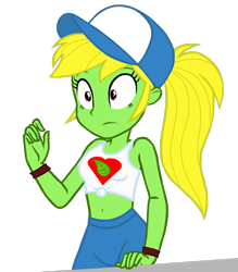 Size: 1280x1460 | Tagged: safe, artist:optimusv42, edit, edited screencap, screencap, oc, oc only, oc:jungle heart, equestria girls, g4, bare midriff, belly, belly button, jungle girl, simple background, solo, summer, trace, transparent background