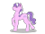 Size: 1600x1200 | Tagged: safe, artist:lennystendhal13, diamond tiara, earth pony, pony, g4, eyes closed, eyeshadow, female, grin, makeup, mare, older, older diamond tiara, raised hoof, raised leg, simple background, smiling, solo, transparent background