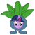 Size: 1044x1050 | Tagged: safe, artist:abydos91, edit, twilight sparkle, oddish, g4, clothes, costume, face, female, pokémon, solo, wat