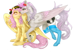 Size: 2500x1800 | Tagged: safe, artist:copshop, oc, oc only, oc:pandita, oc:tender mist, pegasus, pony, clothes, concave belly, female, fit, mare, muscles, simple background, slender, socks, thin, transparent background