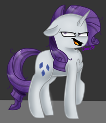 Size: 682x794 | Tagged: safe, artist:tater, mean rarity, pony, unicorn, g4, the mean 6, clone, female, floppy ears, solo