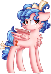 Size: 423x614 | Tagged: safe, artist:tater, cozy glow, pegasus, pony, g4, cheek fluff, chest fluff, female, floppy ears, simple background, solo, transparent background