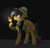 Size: 706x680 | Tagged: safe, artist:tater, daring do, pegasus, pony, g4, cheek fluff, female, hat, hoof hold, pith helmet, solo, torch