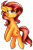 Size: 615x932 | Tagged: safe, artist:tater, sunset shimmer, pony, unicorn, g4, cheek fluff, chest fluff, female, floppy ears, simple background, solo, transparent background