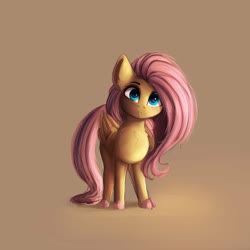 Size: 4000x4000 | Tagged: safe, artist:miokomata, fluttershy, pegasus, pony, g4, chest fluff, colored hooves, female, freckles, freckleshy, looking at you, mare, solo