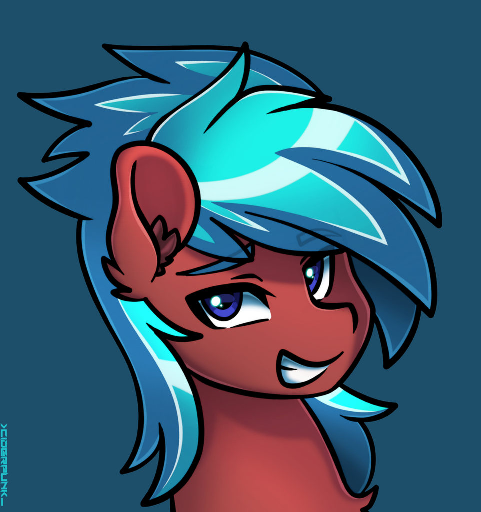 2308377 Safe Artist Ciderpunk Oc Oc Only Pony Bust Commission