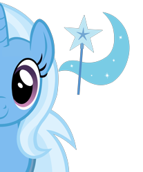 Size: 3192x3856 | Tagged: source needed, safe, trixie, pony, unicorn, g4, official, cutie mark, half face, high res, simple background, transparent background, vector