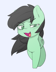 Size: 900x1150 | Tagged: safe, artist:lyrabop, oc, oc only, oc:filly anon, earth pony, pony, female, filly, looking at you, solo