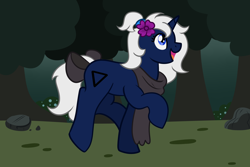Size: 4500x3000 | Tagged: safe, artist:melodytheunicorn, oc, oc only, oc:waterlily, pony, unicorn, bow, clothes, female, high res, mare, scarf, solo, tail bow