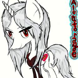 Size: 2000x2000 | Tagged: safe, artist:prismicdiamondart, oc, oc only, pony, unicorn, clothes, high res, simple background, solo, white background