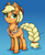 Size: 2180x2672 | Tagged: safe, artist:moonseeker, applejack, earth pony, pony, g4, my little pony: friendship is magic, the last problem, applejack's hat, blushing, clothes, cowboy hat, cute, female, granny smith's shawl, hat, high res, mare, older, older applejack, solo