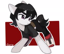 Size: 1902x1600 | Tagged: safe, artist:twily27889053, earth pony, pony, keith kogane, ponified, voltron, voltron legendary defender