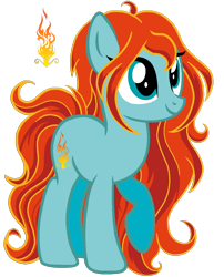 Size: 970x1198 | Tagged: safe, artist:lilac-hearts, artist:madlilon2051, part of a set, earth pony, pony, base used, bloom (winx club), crossover, cutie mark, female, mare, ponified, rainbow s.r.l, simple background, solo, transparent background, winx club