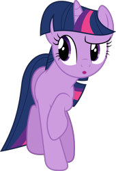 Size: 3000x4406 | Tagged: safe, artist:dashiesparkle, twilight sparkle, pony, unicorn, g4, suited for success, :o, confused, female, high res, o, o mouth, open mouth, simple background, solo, transparent background, unicorn twilight, vector