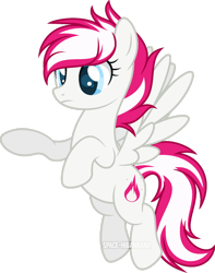 Size: 1280x1627 | Tagged: safe, artist:space-higanbana, oc, oc only, oc:cherry flames, pegasus, pony, base used, female, mare, show accurate, simple background, solo, transparent background