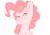 Size: 5000x3500 | Tagged: safe, artist:fluffyxai, pinkie pie, earth pony, pony, g4, chest fluff, cute, diapinkes, eyes closed, female, head shot, mare, simple background, sketch, smiling, solo, white background