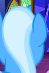 Size: 736x1080 | Tagged: safe, screencap, trixie, pony, unicorn, all bottled up, g4, cropped, female, mane, mare, solo, twilight's castle