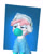Size: 920x1162 | Tagged: safe, artist:anonyxnugax, nurse redheart, earth pony, pony, g4, abstract background, bags under eyes, coronavirus, covid-19, female, gloves, goggles, hoof gloves, hospital gown, mare, mask, n95, nurse, ppe, rubber gloves, solo, tired