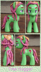 Size: 739x1280 | Tagged: safe, artist:phasingirl, tree hugger, earth pony, pony, g4, customized toy, irl, photo, solo, toy