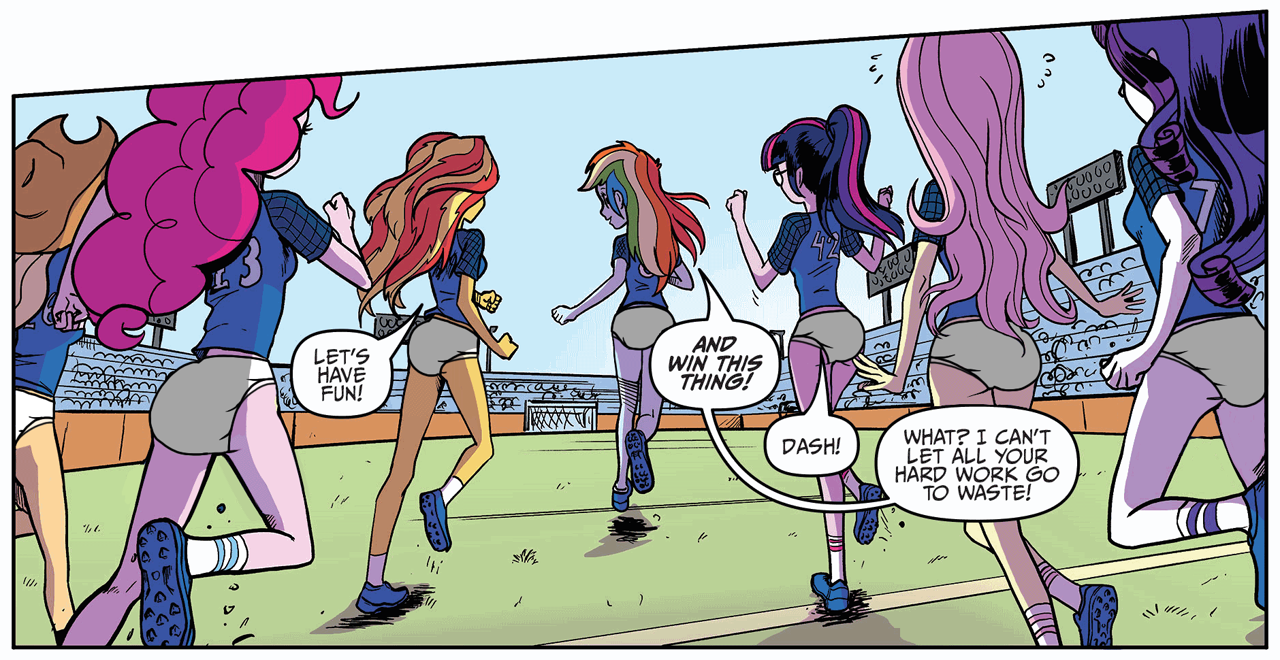 My Little Pony Equestria Girls: Canterlot High: March Radness (IDW