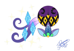 Size: 528x368 | Tagged: safe, artist:rossgricell, rarity, g4, cutie mark, cutie mark only, design, no pony, signature, simple background, transparent background