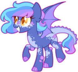 Size: 2418x2232 | Tagged: safe, artist:kurosawakuro, oc, oc only, dracony, dragon, hybrid, pony, base used, colored pupils, female, high res, magical lesbian spawn, offspring, parent:princess ember, parent:rainbow dash, parents:emberdash, simple background, solo, transparent background