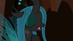 Size: 1920x1080 | Tagged: safe, screencap, queen chrysalis, changeling, changeling queen, g4, the summer sun setback, female, solo