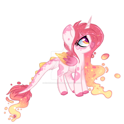 Size: 1920x1920 | Tagged: safe, artist:nightingalewolfie, oc, oc only, oc:glitter galactic sweets, alicorn, pony, deviantart watermark, female, mare, obtrusive watermark, simple background, solo, transparent background, two toned wings, watermark, wings