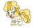 Size: 821x679 | Tagged: safe, artist:grodiechan, oc, oc:golden heart, pony, zebra, g4.5, my little pony: pony life, albino, calarts