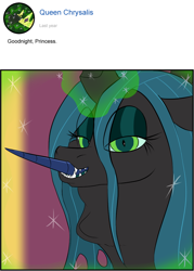 Size: 800x1120 | Tagged: safe, artist:samanthaweltzin, princess luna, queen chrysalis, alicorn, changeling, pony, g4, chrysalispred, death at source, digestion at source, fatal, implied death, implied digestion, oral vore, story in the source, vore