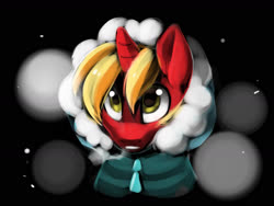 Size: 1600x1200 | Tagged: safe, artist:oofycolorful, oc, oc only, pony, unicorn, bust, clothes, coat, solo, winter outfit