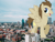 Size: 3840x2880 | Tagged: safe, artist:chainchomp2 edits, artist:jerryakiraclassics19, crescent pony, mane moon, pegasus, pony, g4, building, city, dallas, giant pegasus, giant ponies in real life, giant pony, high res, highrise ponies, irl, macro, male, mega giant, photo, ponies in real life, spread wings, stallion, texas, wings