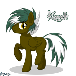 Size: 2449x2449 | Tagged: safe, artist:le-23, oc, oc only, oc:konadh, pegasus, pony, high res, male, simple background, solo, stallion, transparent background