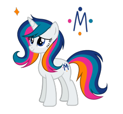 Size: 1222x1136 | Tagged: safe, artist:lumi-infinite64, pony, unicorn, ponified, simple background, social media, solo, transparent background