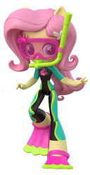 Size: 391x763 | Tagged: safe, artist:andrew hickinbottom, fluttershy, equestria girls, equestria girls specials, g4, my little pony equestria girls: better together, my little pony equestria girls: forgotten friendship, clothes, cute, daaaaaaaaaaaw, dive mask, flippers (gear), fluttershy's wetsuit, goggles, shyabetes, snorkel, swimsuit, wetsuit