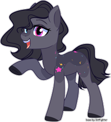 Size: 3480x3812 | Tagged: safe, artist:rerorir, earth pony, pony, female, heterochromia, high res, mare, simple background, solo, transparent background