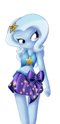 Size: 397x821 | Tagged: safe, artist:alazak, edit, trixie, equestria girls, g4, clothes, female, simple background, solo, swimsuit, transparent background