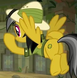 Size: 474x478 | Tagged: safe, screencap, daring do, pony, daring doubt, g4, butt, cropped, daring donk, female, plot, solo