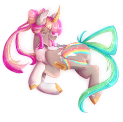 Size: 2765x2745 | Tagged: safe, artist:floofyhoof, oc, oc only, oc:diva, pony, unicorn, female, high res, mare, simple background, solo, transparent background