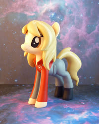 Size: 679x850 | Tagged: safe, artist:krowzivitch, oc, oc:gwen demarco, earth pony, pony, craft, diorama, female, figurine, galaxy quest, irl, mare, photo, sculpture, sigourney weaver, solo, standing, traditional art